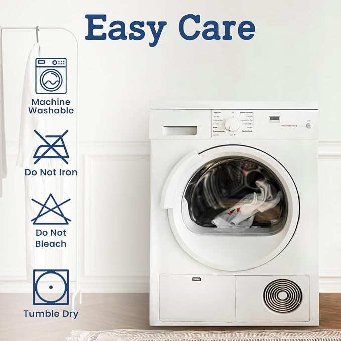 Casa Lino 100% Cotton Bath Towels Set of 4 - Image 7
