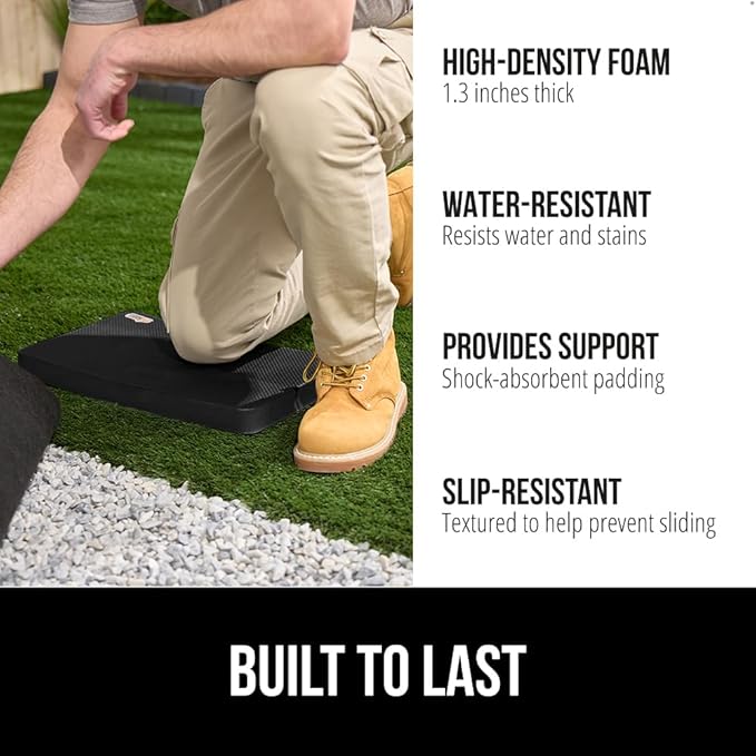 GORILLA GRIP Extra Thick Patent Pending Soft Foam Kneeling Pad, 2 PK, - Image 2