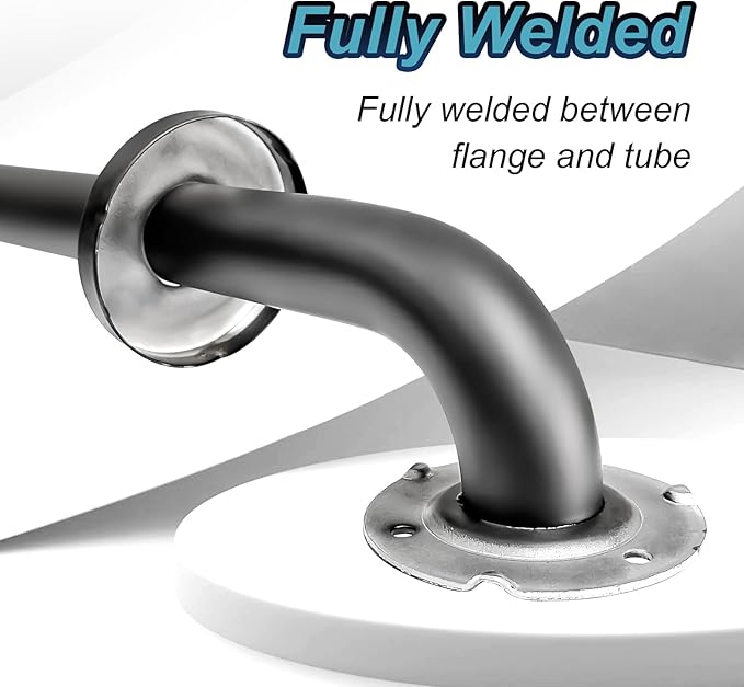 Handicap Grab Bars, 2 Pack 24 Inch Shower Grab Bar - Image 2