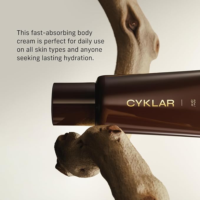 CYKLAR Nutrient Rich Body Cream. Sacred Santal Nourishing Moisturizer - Image 3