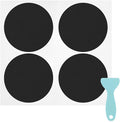 S&X 24 Pcs Anti Slip Shower Stickers, Modern Black Non Slip Bathtub Stickers by SXProducts