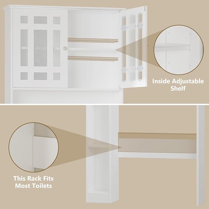 Over The Toilet Storage Cabinet, Storage Cabinet Over Toilet - Image 6