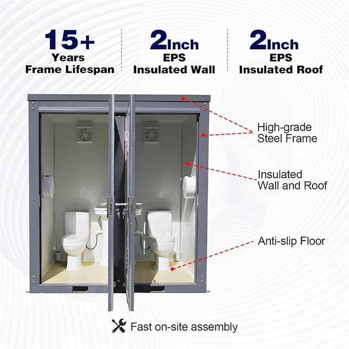 Outdoor Portable Restroom, Mobile Toilet - Image 4