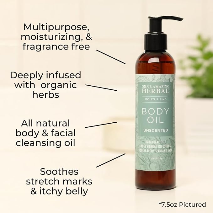 Unscented Body Oil Travel Size - Image 2