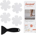 36PCS Bathtub Stickers Non-Slip, Safety Shower Treads Adhesive Appliques by Secopad