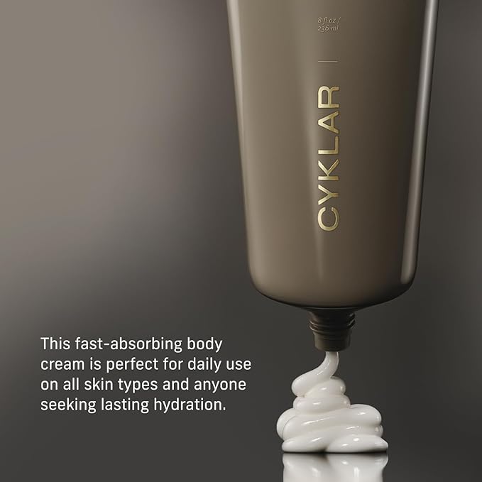 CYKLAR Nutrient Rich Body Cream. Crescent Fragrance Nourishing Moisturizer - Image 3