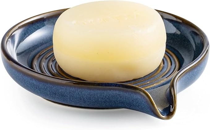Soap Dishes, Ceramic Shower Soap Dish by LAUCHUH