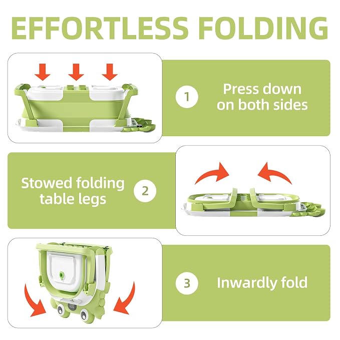 Collapsible Baby Bathtub for Newborns to Toddler - Image 6