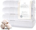 MAURA Basics Performance Bath Towels 100% Turkish Cotton by MAURA