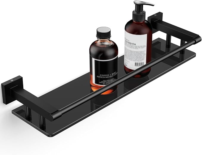 Glass Shelf for Bathroom 20 Inch Bathroom Shelves by SFGSOWOR