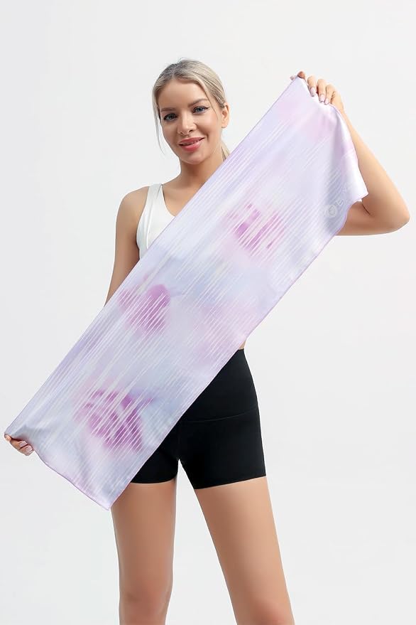Cooling Towel, Ice Towel for Neck, Soft Microfiber Chilly Towel Stay Cool for - Image 3