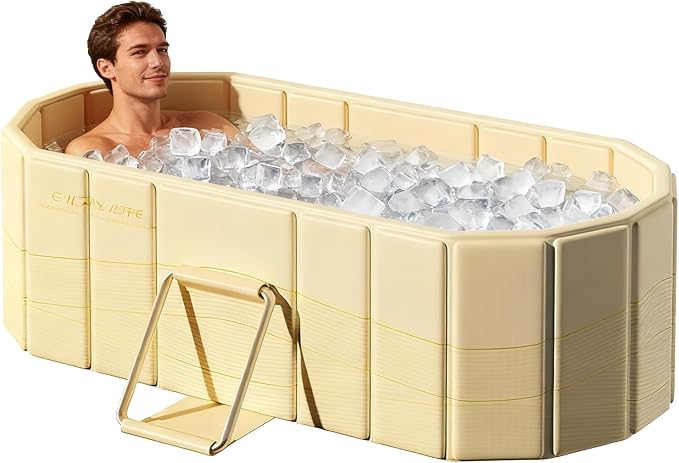 59" Portable Insulated Ice Bath Tub by IcyByte