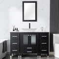 LUCKWIND 48" Bathroom Vanity Sink Combo, 24-inch Main Cabniet by LUCKWIND