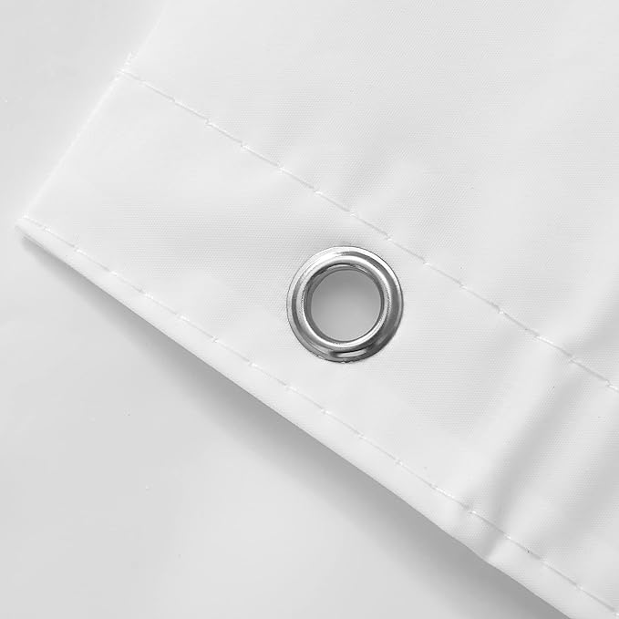 Barossa Design White Shower Curtain Liner - Image 4