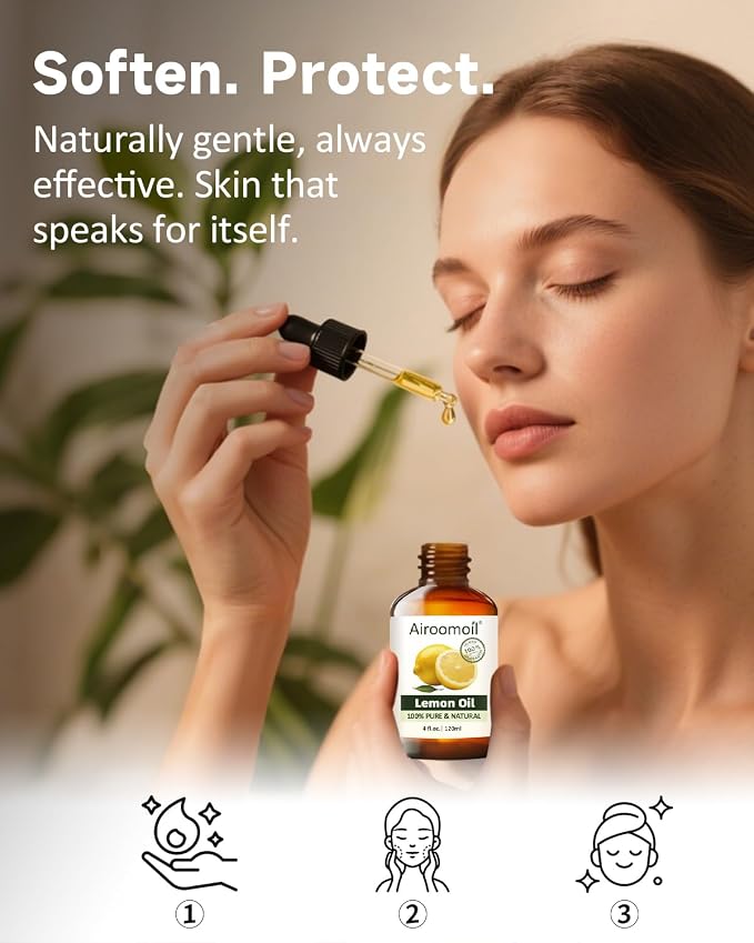 Pure Lemon Essential Oil, 100% Natural Lemon Essential Oil, Premium Grade - Image 8