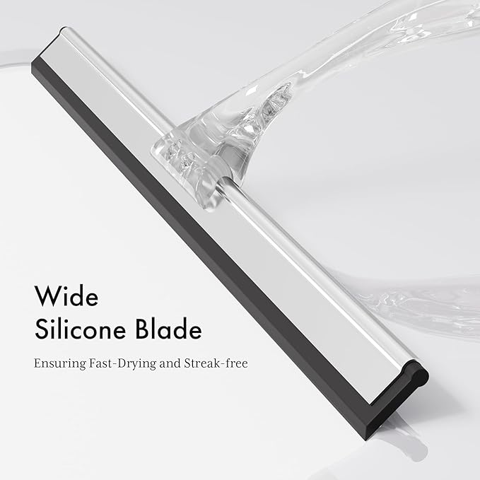 AmazerBath Shower Squeegee for Glass Doors, All-Purpose Squeegee - Image 5