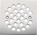 Square 4-1/4-inch Screw-in Shower Floor Drain Grate Strainer by vouruna