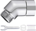 Shower Head Elbow Adapter, All Metal Handheld & Wall-Mounted Shower Arm by inwindrain