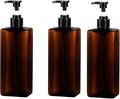 Shower Pump Bottles, Yebeauty 3pcs 17oz 500ml Empty Refillable Shampoo and by For+A+Better+Life