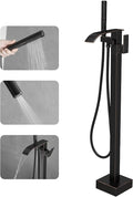 RUMOSE Tub Filler Freestanding Bathtub Faucet Oil Rubbed Bronze Floor Mount Tub by RUMOSE