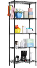 5 Tier Storage Racks Shelving, Heavy Steel Pantry Shelves, Adjustable Wire by Unknown