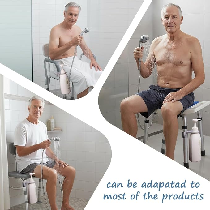 Shower Head Holder Attachment for Shower Chair, Universal Hand Shower Holder - Image 6