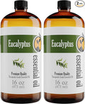 16 oz - Eucalyptus Essential Oil - 16 Fl Oz by Natures-Star