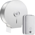 2 Pcs Commercial Soap Dispenser and Paper Towel Dispenser Set by Kritkin