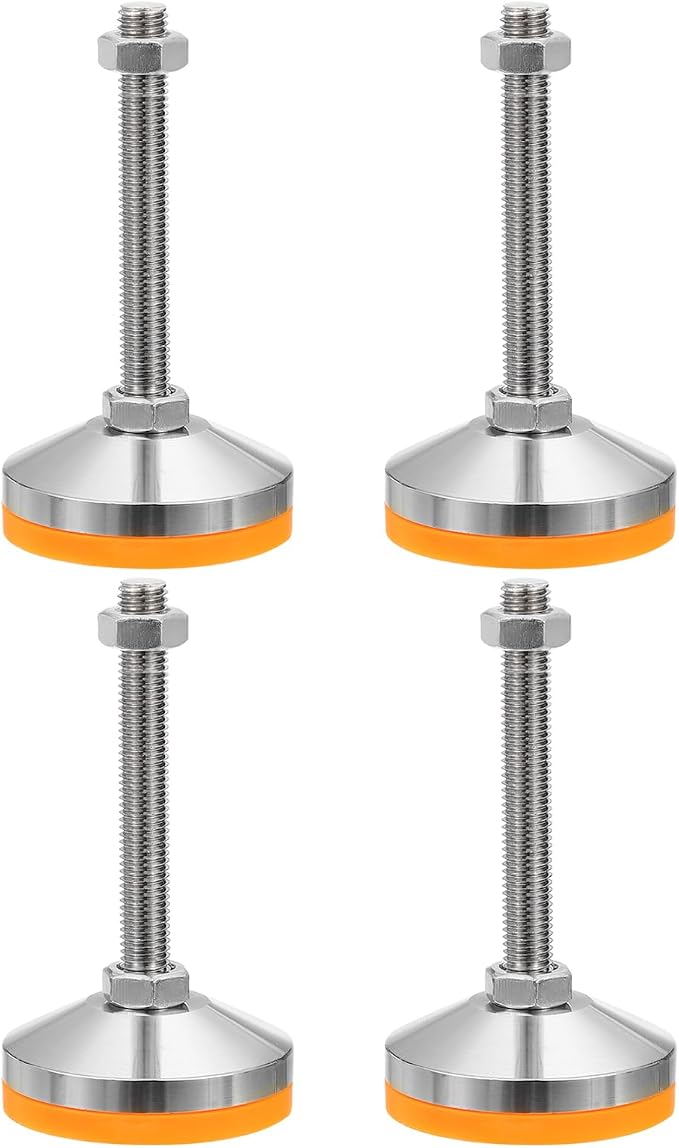 PATIKIL Furniture Leveling Feet 3.2" Dia Base M12 Thread by PATIKIL