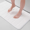 Buganda Memory Foam Bath Mat, Ultra Soft and Non-Slip Bathroom Rugs, Water by Buganda