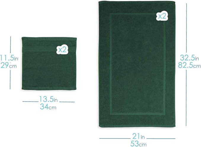 Hearth & Harbor Bath Mat Towels - Image 8