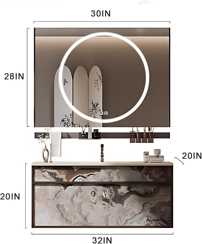 32IN Modern Bathroom Vanity - Image 2