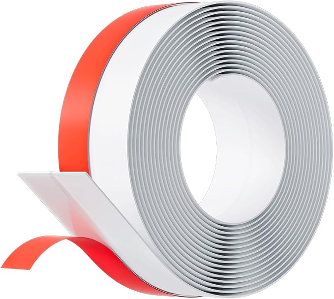 2Inch x 20FT Door Weather Stripping, Door Draft Stopper Silicone Seal Strip by pluden