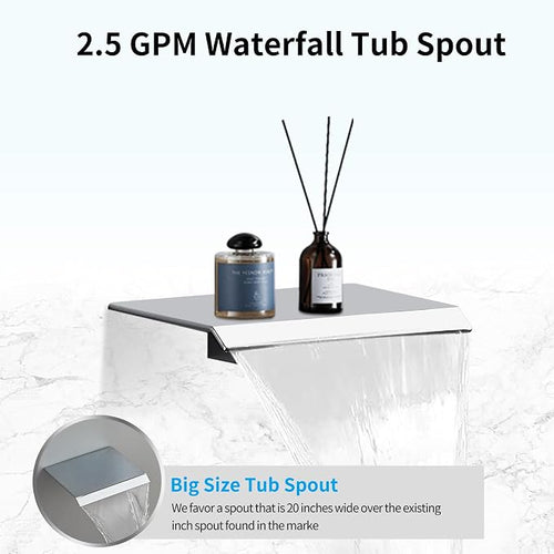 12inch Polished Chrome Shower System - Image 2
