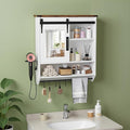 White Bathroom Wall Cabinet by Surakey