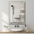 VASUHOME 22x32 Inch Frameless Double Layered Mirror by VASUHOME