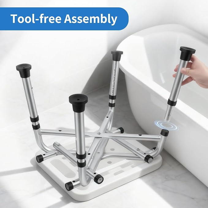 Heavy Duty Shower Chair for Inside Shower and Tub - Image 5