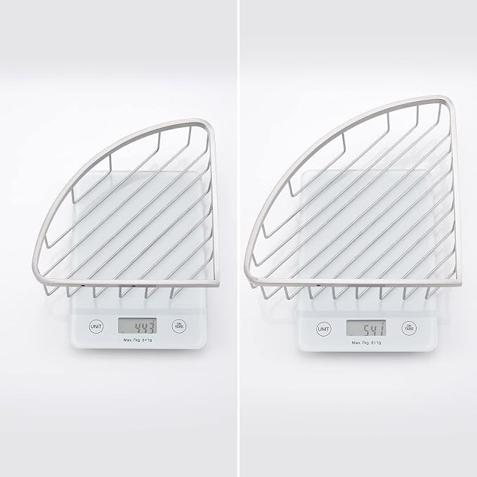 Corner Shower Caddy Organizer, SUS304 Stainless Steel Heavy Duty Rust-Proof - Image 6
