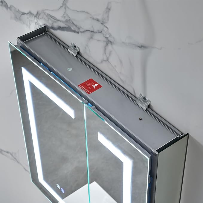 Blossom LED Medicine Cabinet Mirror - Image 8