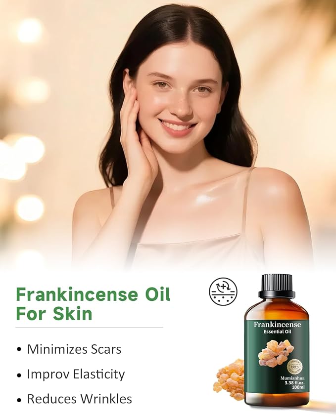 Mumianhua 100% Pure Frankincense Essential Oil Natural Frankincense Oil - Image 3