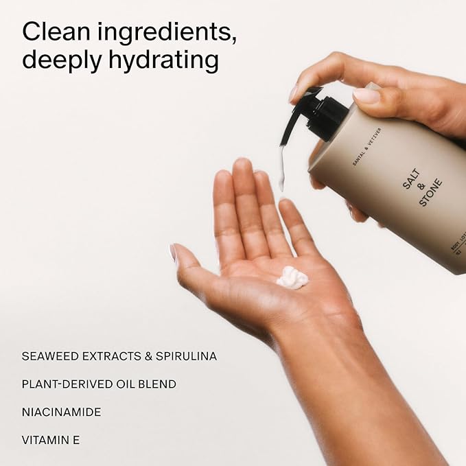 Salt & Stone Body Lotion for Women & Men | Hydrates, Nourishes & Softens Skin | - Image 2