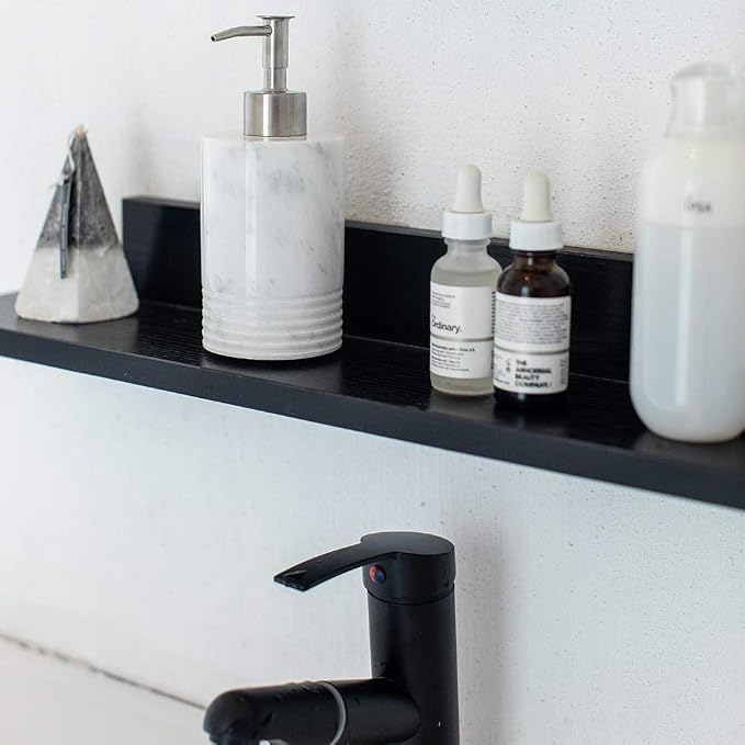 Marble Soap Dispenser with Stainless Steel Pump - Image 6
