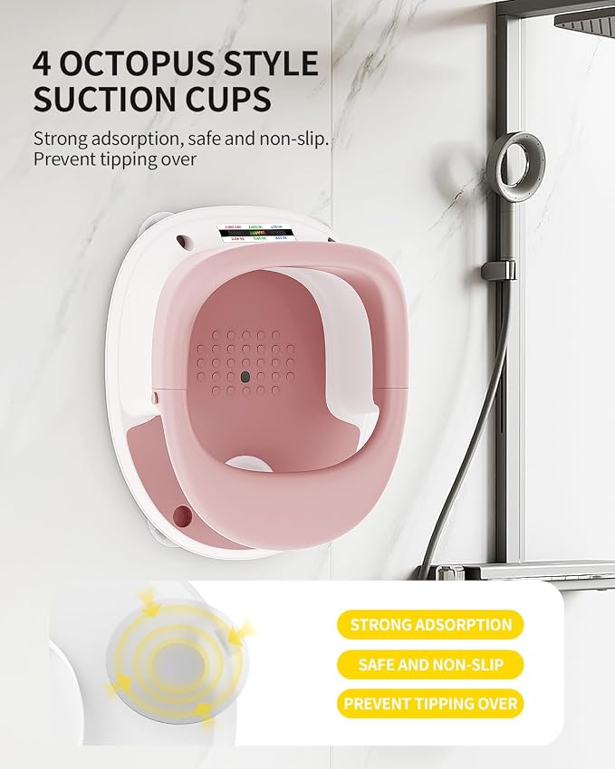 Baby Bath Seat for Babies 6 Months & Up, Bath Seats for Babies Sitting Up - Image 4