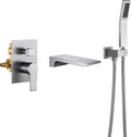 SHAMANDA Waterfall Wall Mounted Bathtub Faucet by SHAMANDA