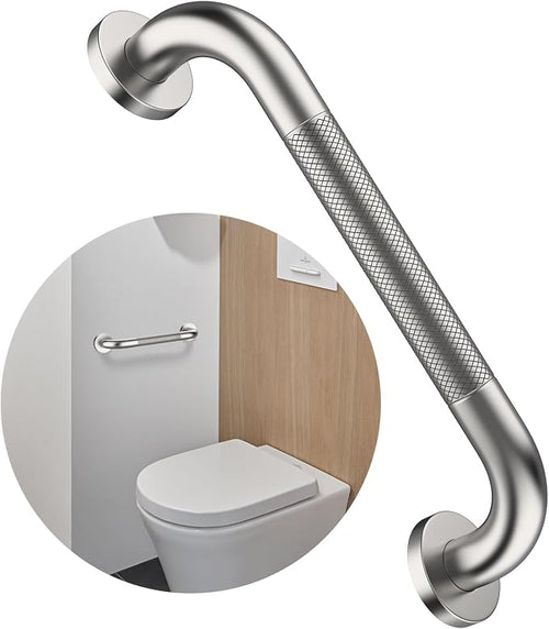 12 Inch Anti Slip Grab Bars for Wall, Munzong Stainless Steel Bathroom Grab by Munzong