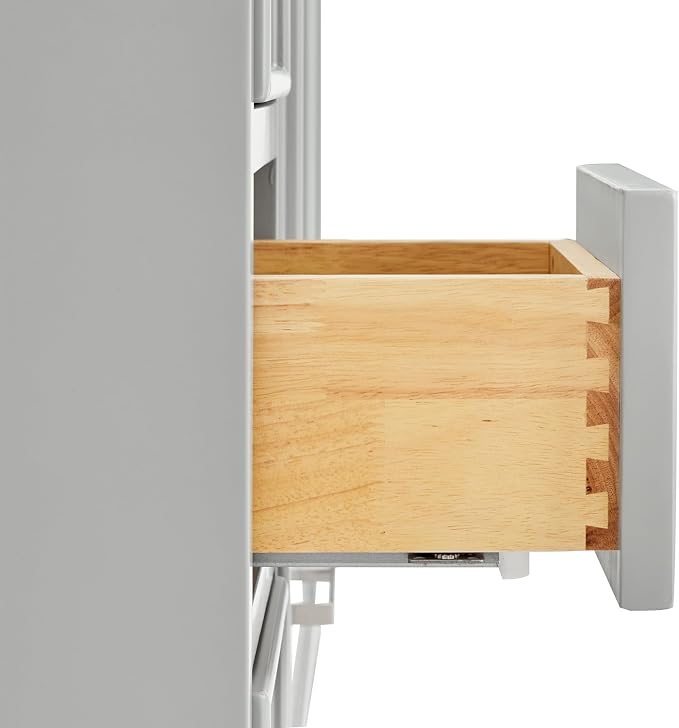 ARIEL Stafford 48" Grey Bathroom Vanity Base Cabinet, Single Sink Configuration - Image 8