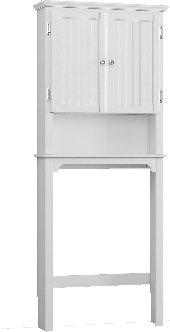 UTEX Over The Toilet Storage Cabinet, Over Toilet Bathroom Organizer - Image 8