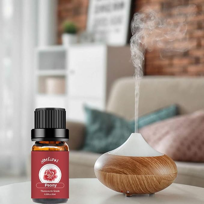 yethious Rose Essential Oil Organic Flower Natrual Peony Essential Oil - Image 3