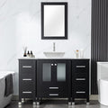 LUCKWIND 48" Bathroom Vanity Sink Combo, 24-inch Main Cabniet by LUCKWIND