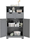 COSTWAY Bathroom Storage Cabinet, Freestanding Storage Organizer by COSTWAY